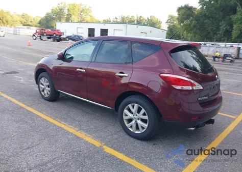 2012 Nissan Murano S from USA, damaged, VIN JN8AZ1MW2CW211897